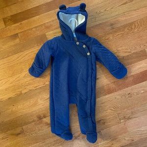 Carter’s Baby Boy 6 mo Quilted Pram Hooded One Piece Jacket Never Worn Unisex